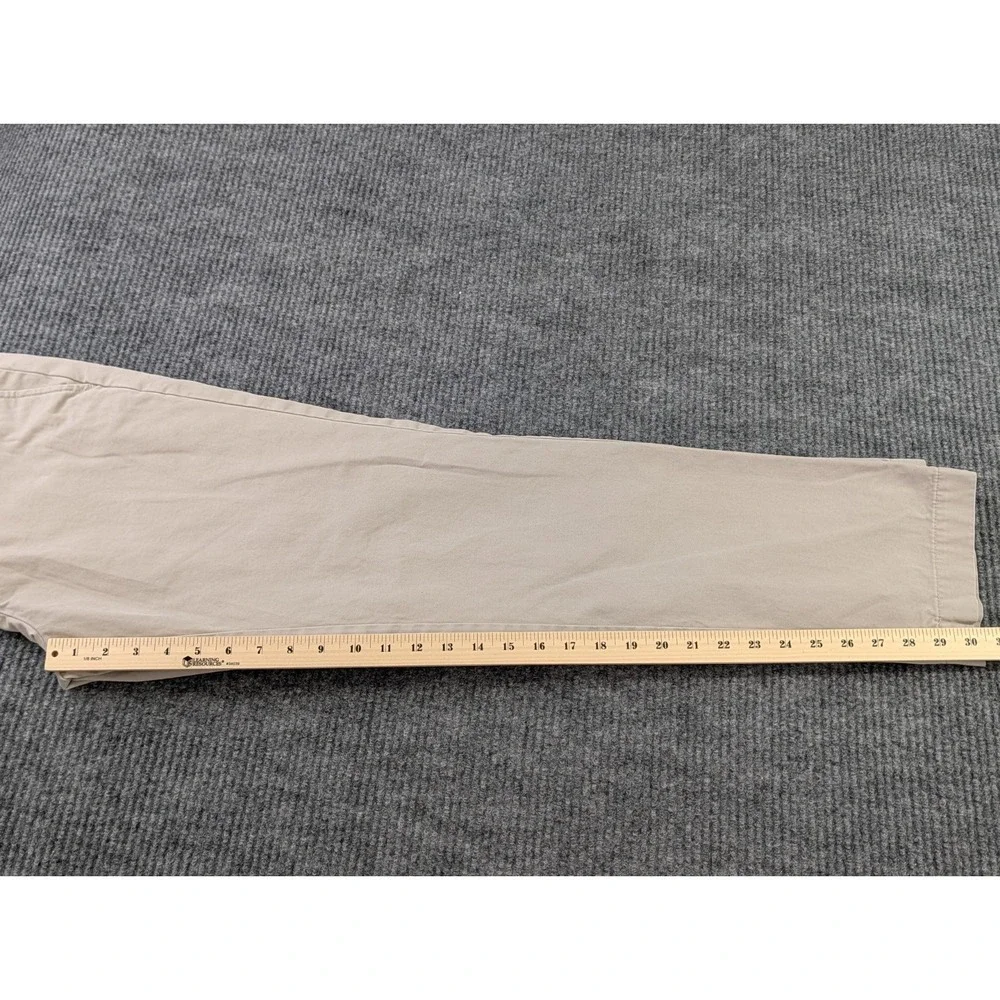 Banana Republic Aiden Chino Pants Mens 31x32‎ Light Khaki Slim Fit Preppy